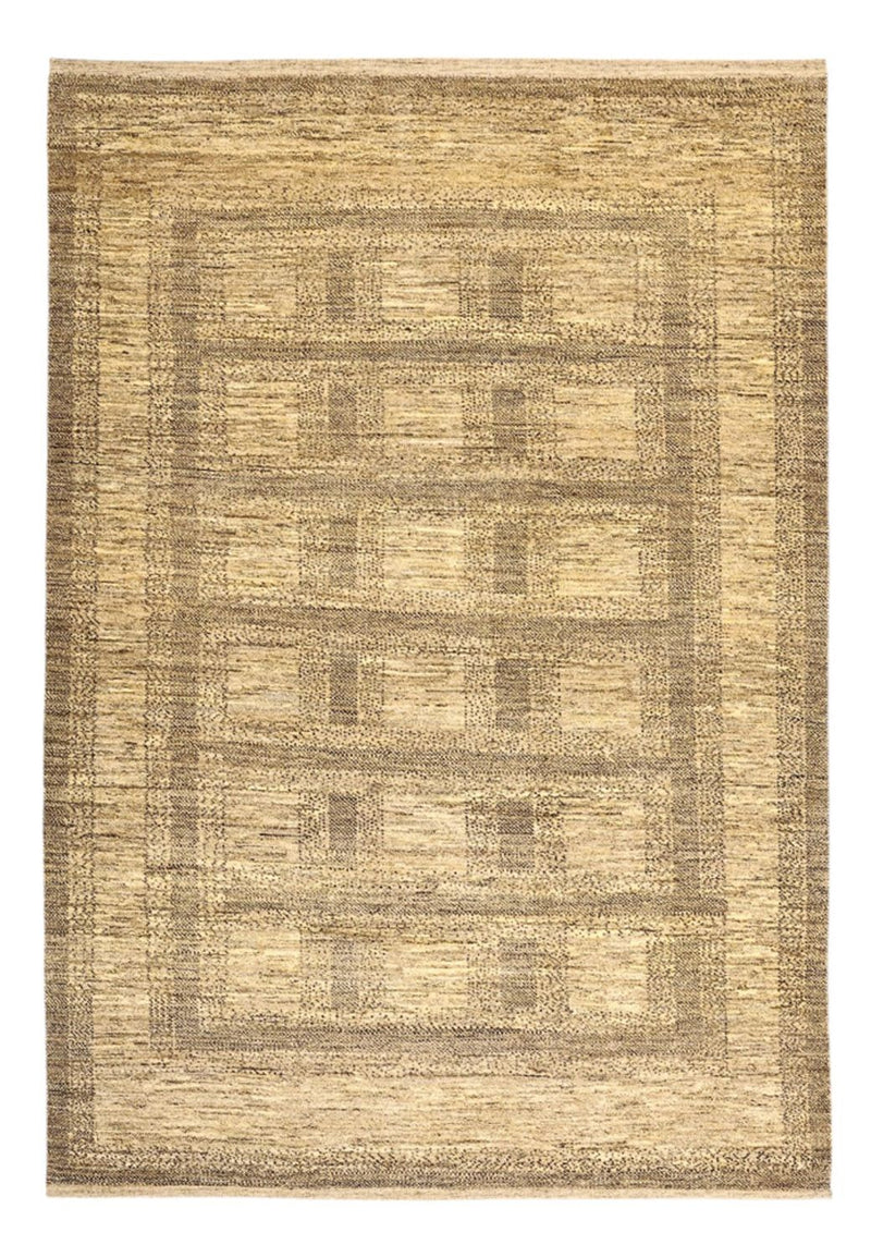 Gabbeh Teppich - Loribaft Perser - 236 x 165 cm - dunkelbeige