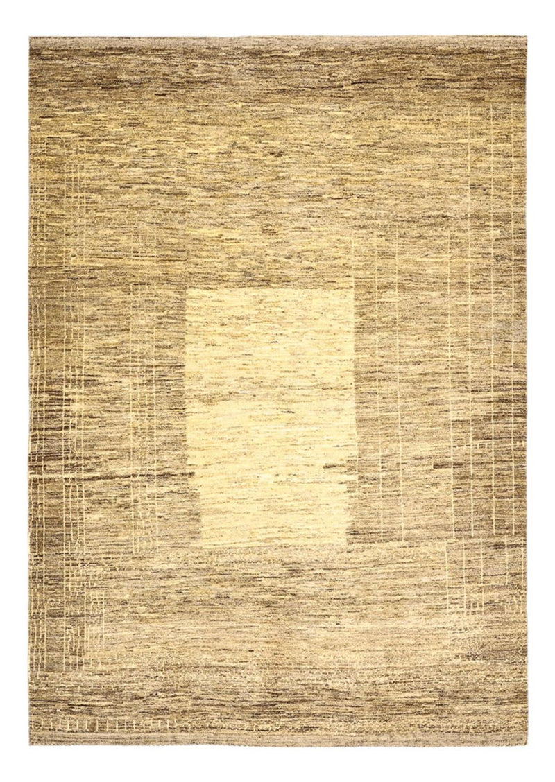 Gabbeh Teppich - Loribaft Perser - 232 x 168 cm - dunkelbeige
