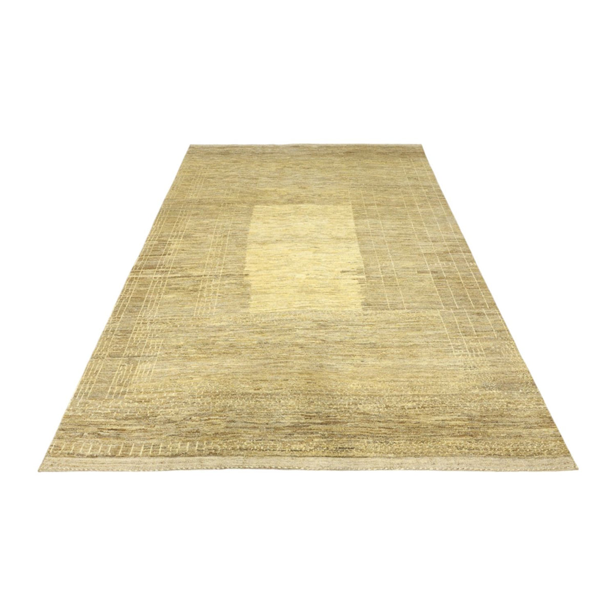Gabbeh Teppich - Loribaft Perser - 232 x 168 cm - dunkelbeige