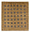 Gabbeh Teppich - Loribaft Perser quadratisch - 200 x 194 cm - dunkelbeige