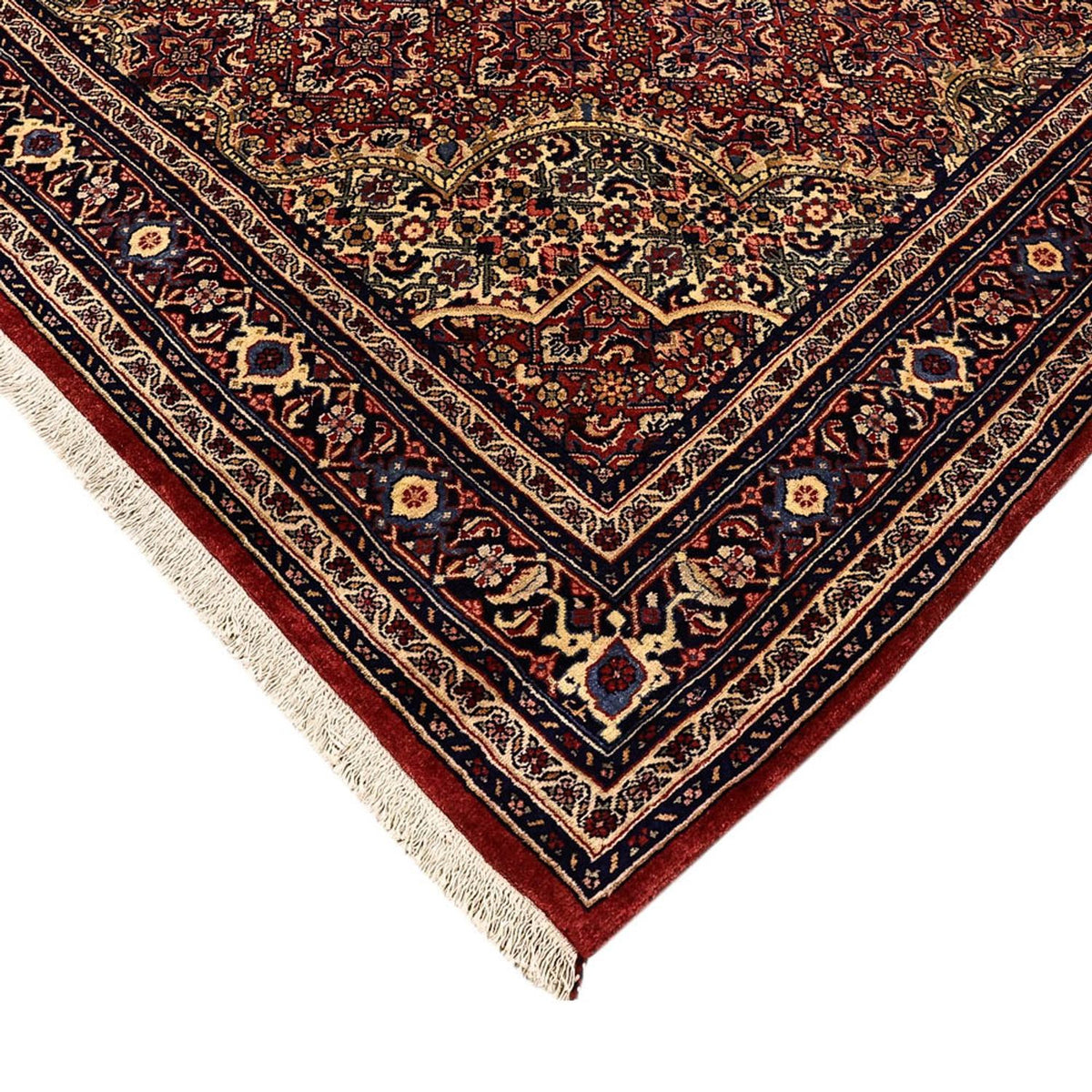 Perserteppich - Bidjar - Royal - 216 x 144 cm - dunkelrot