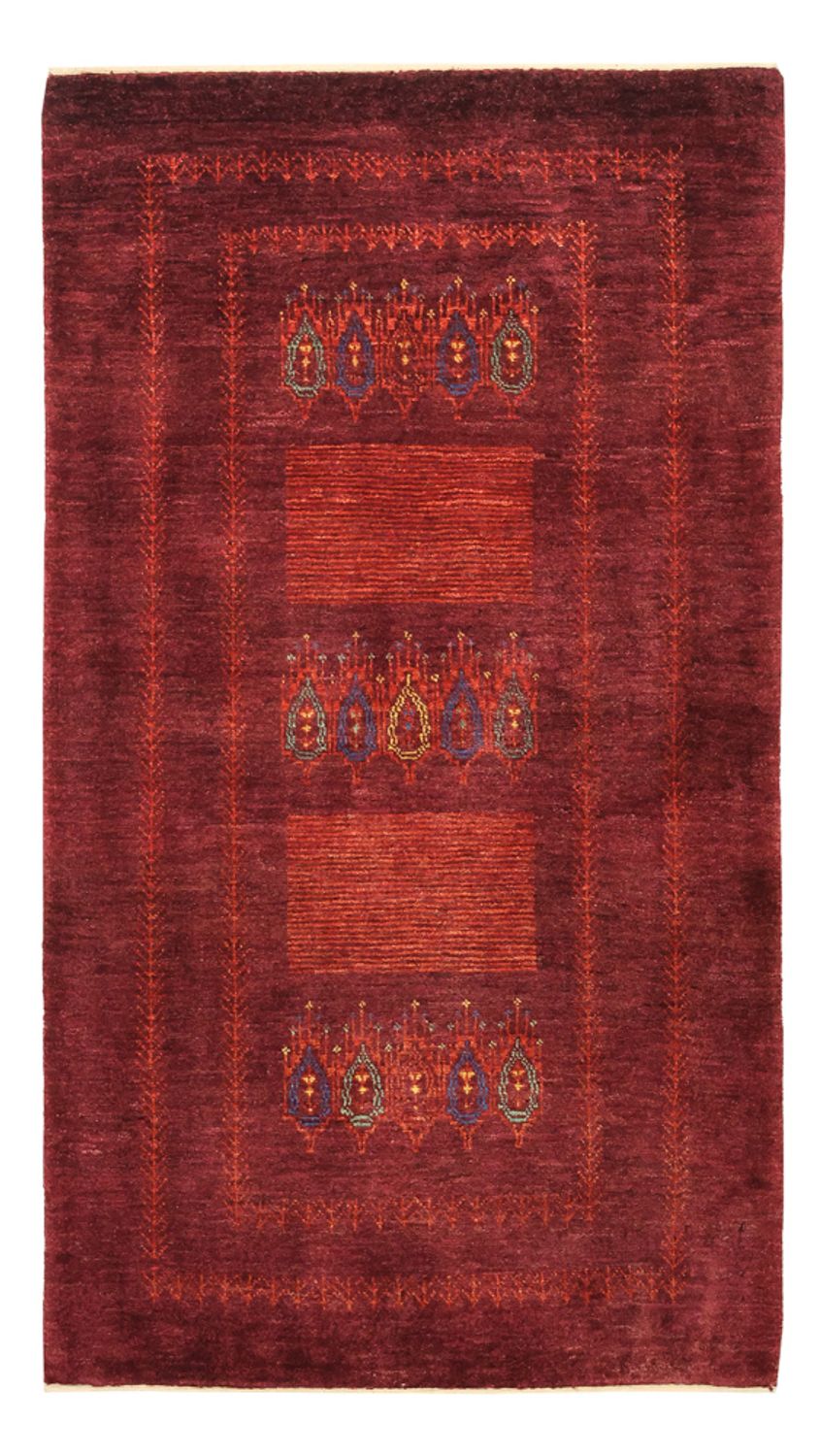 Gabbeh Teppich - Kaschkuli Perser - 150 x 84 cm - rot
