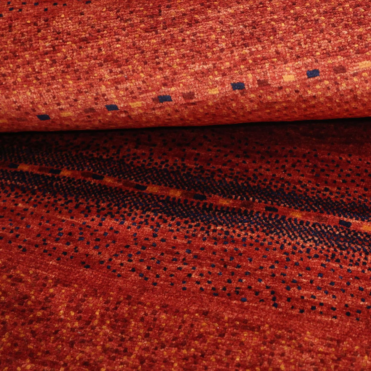 Gabbeh Teppich - Kaschkuli Perser quadratisch - 116 x 102 cm - mehrfarbig