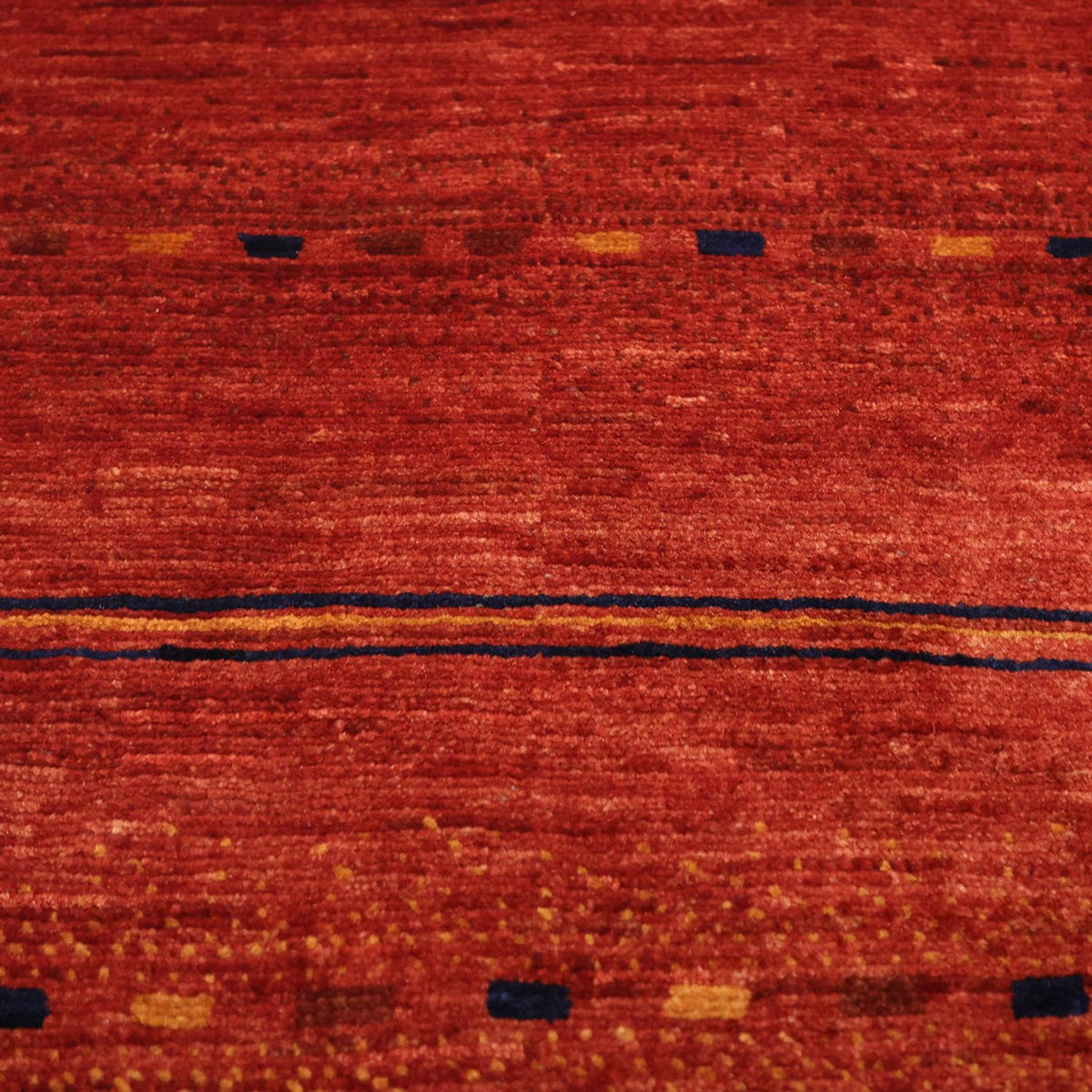 Gabbeh Teppich - Kaschkuli Perser quadratisch - 112 x 102 cm - mehrfarbig