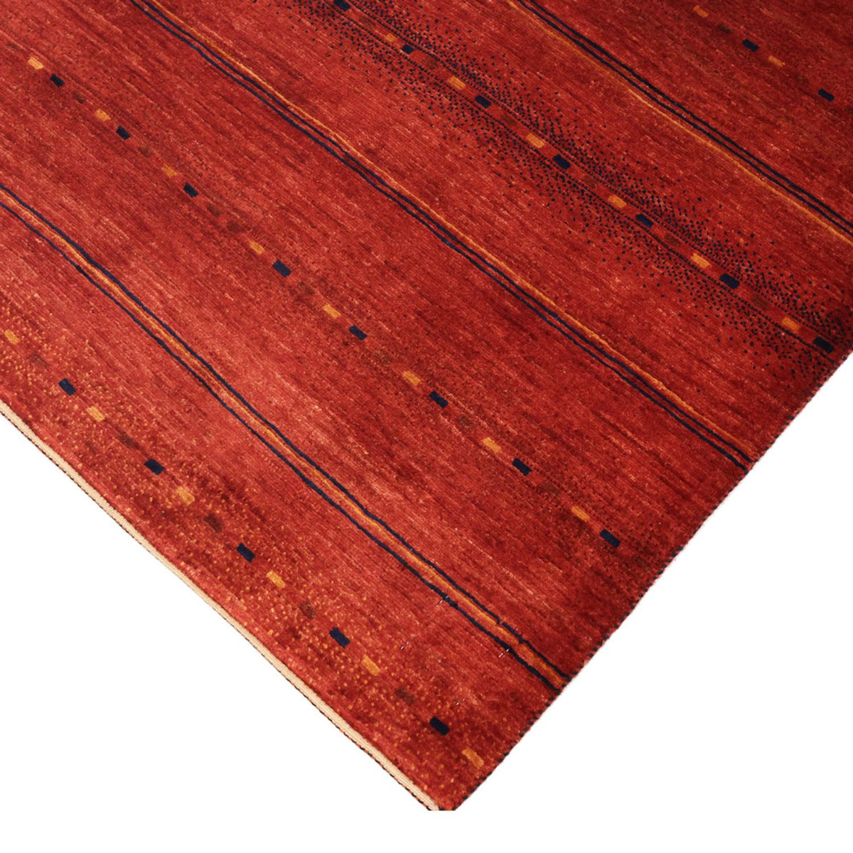 Gabbeh Teppich - Kaschkuli Perser quadratisch - 112 x 102 cm - mehrfarbig