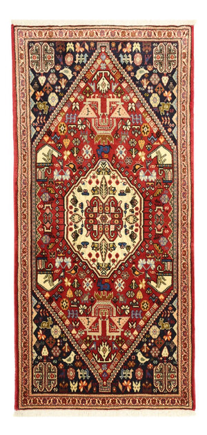 Gabbeh Teppich - Kaschkuli Perser - 153 x 70 cm - rot