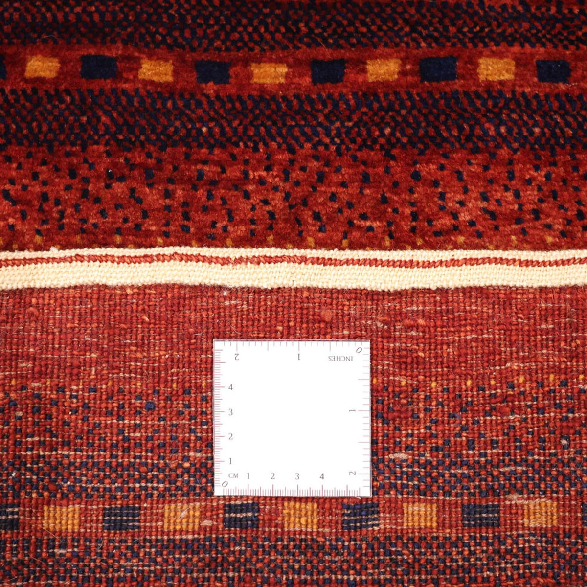 Gabbeh Teppich - Kaschkuli Perser - 93 x 77 cm - mehrfarbig