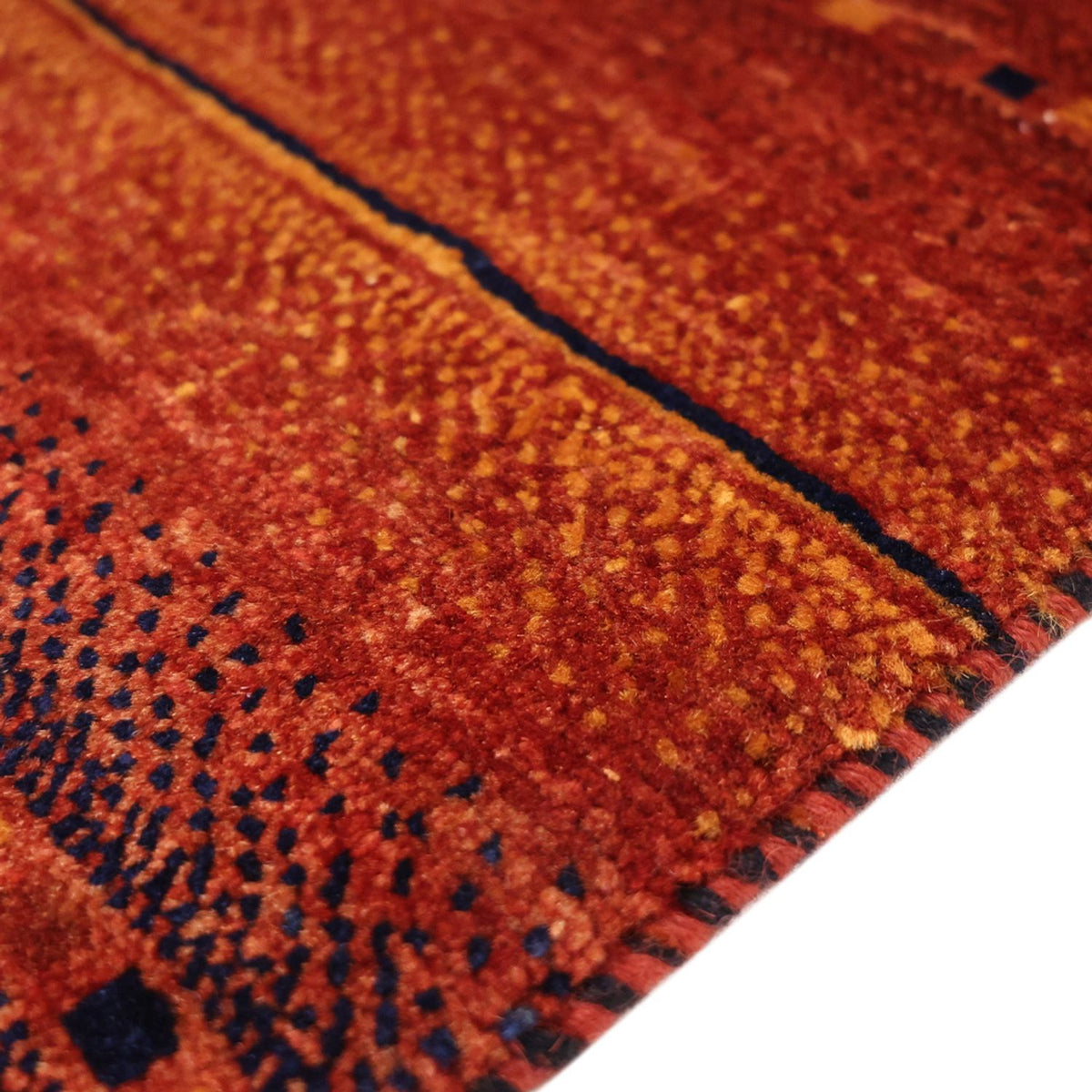 Gabbeh Teppich - Kaschkuli Perser - 97 x 81 cm - mehrfarbig