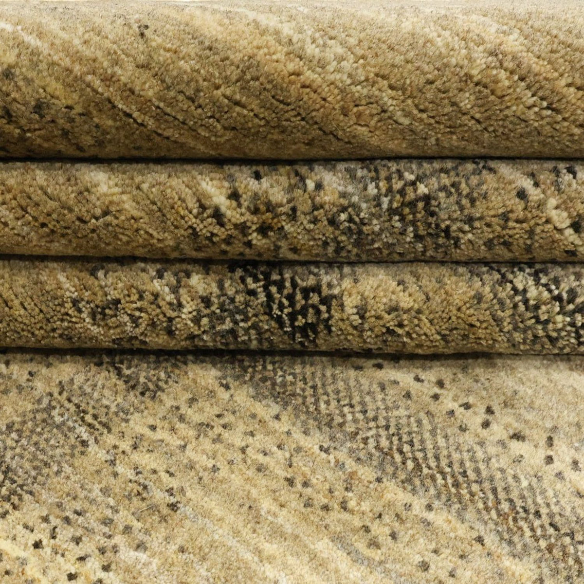 Gabbeh Teppich - Loribaft Perser - 283 x 204 cm - dunkelbeige