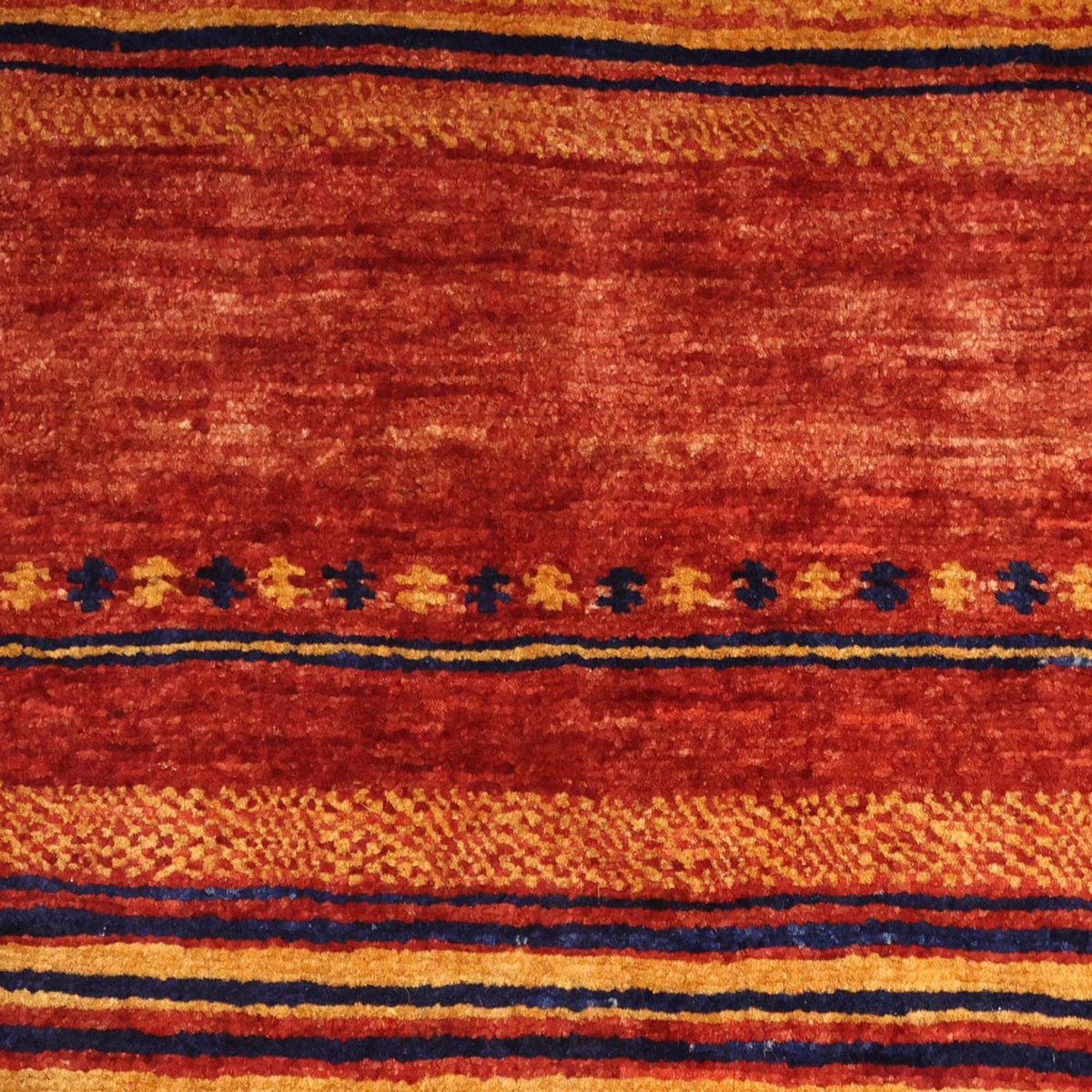 Gabbeh Teppich - Kaschkuli Perser - 92 x 78 cm - mehrfarbig