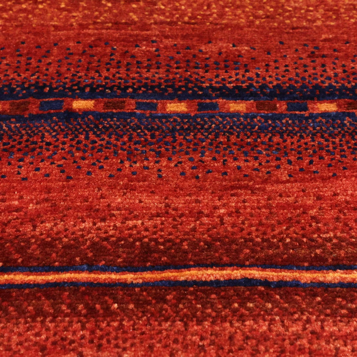 Gabbeh Teppich - Kaschkuli Perser quadratisch - 119 x 101 cm - mehrfarbig