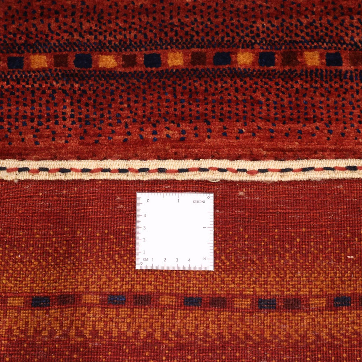 Gabbeh Teppich - Kaschkuli Perser quadratisch - 119 x 101 cm - mehrfarbig