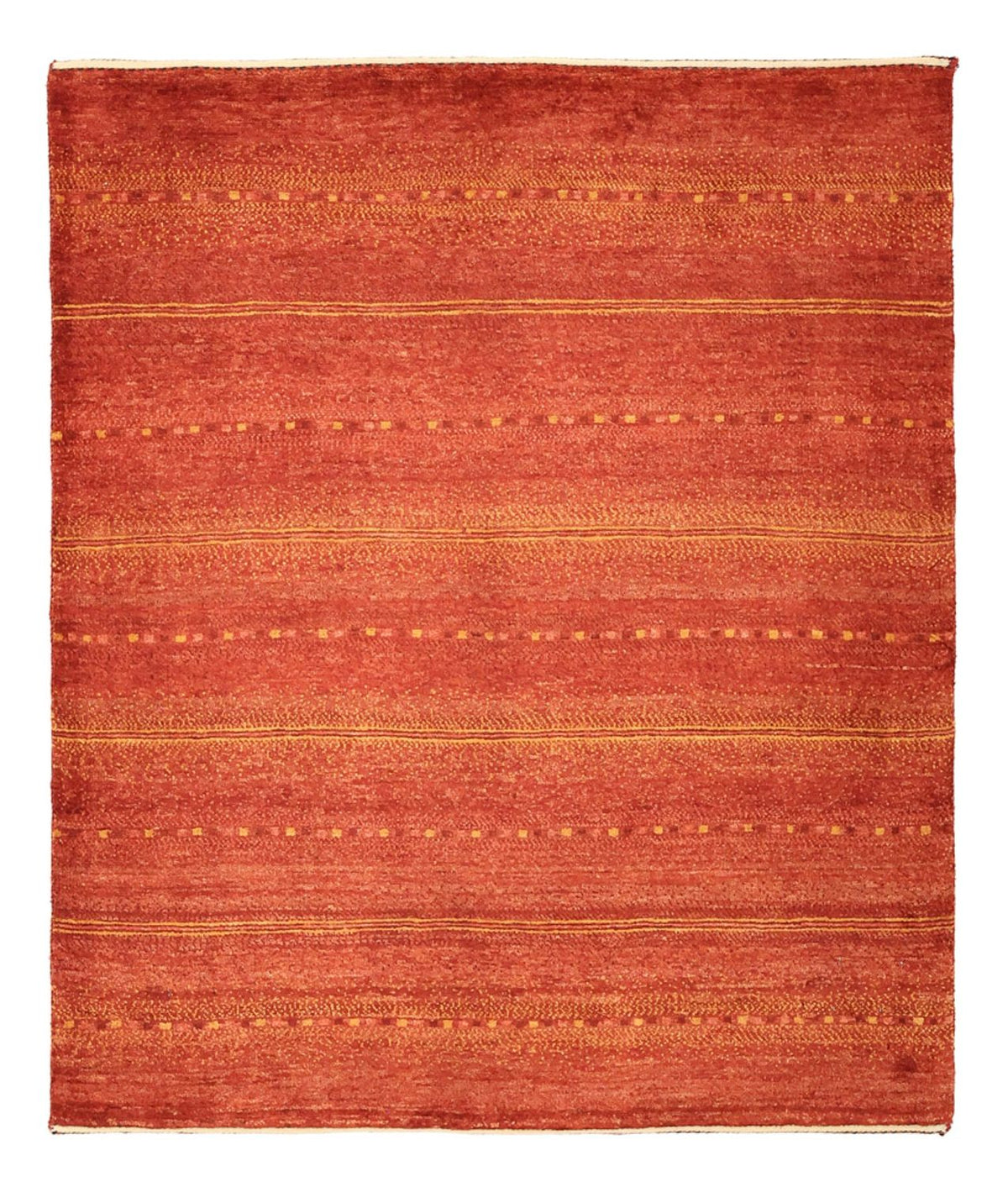 Gabbeh Teppich - Kaschkuli Perser - 114 x 98 cm - mehrfarbig