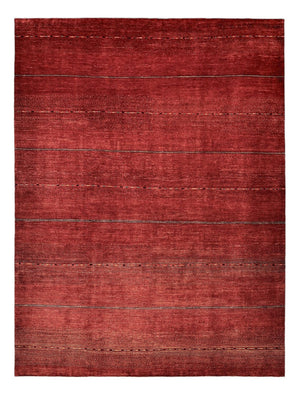 Gabbeh Teppich - Loribaft Perser - 326 x 248 cm - rot