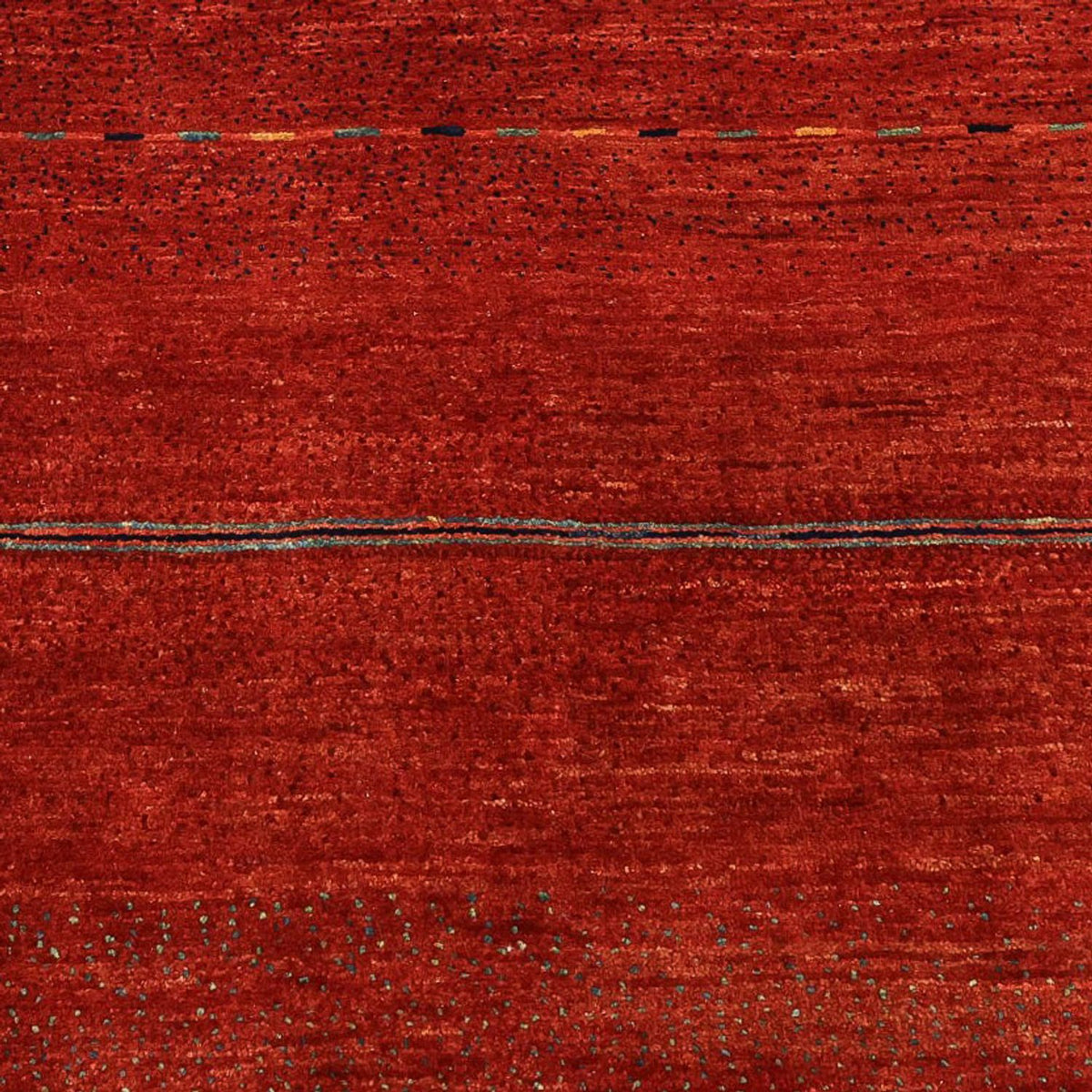 Gabbeh Teppich - Loribaft Perser - 326 x 248 cm - rot