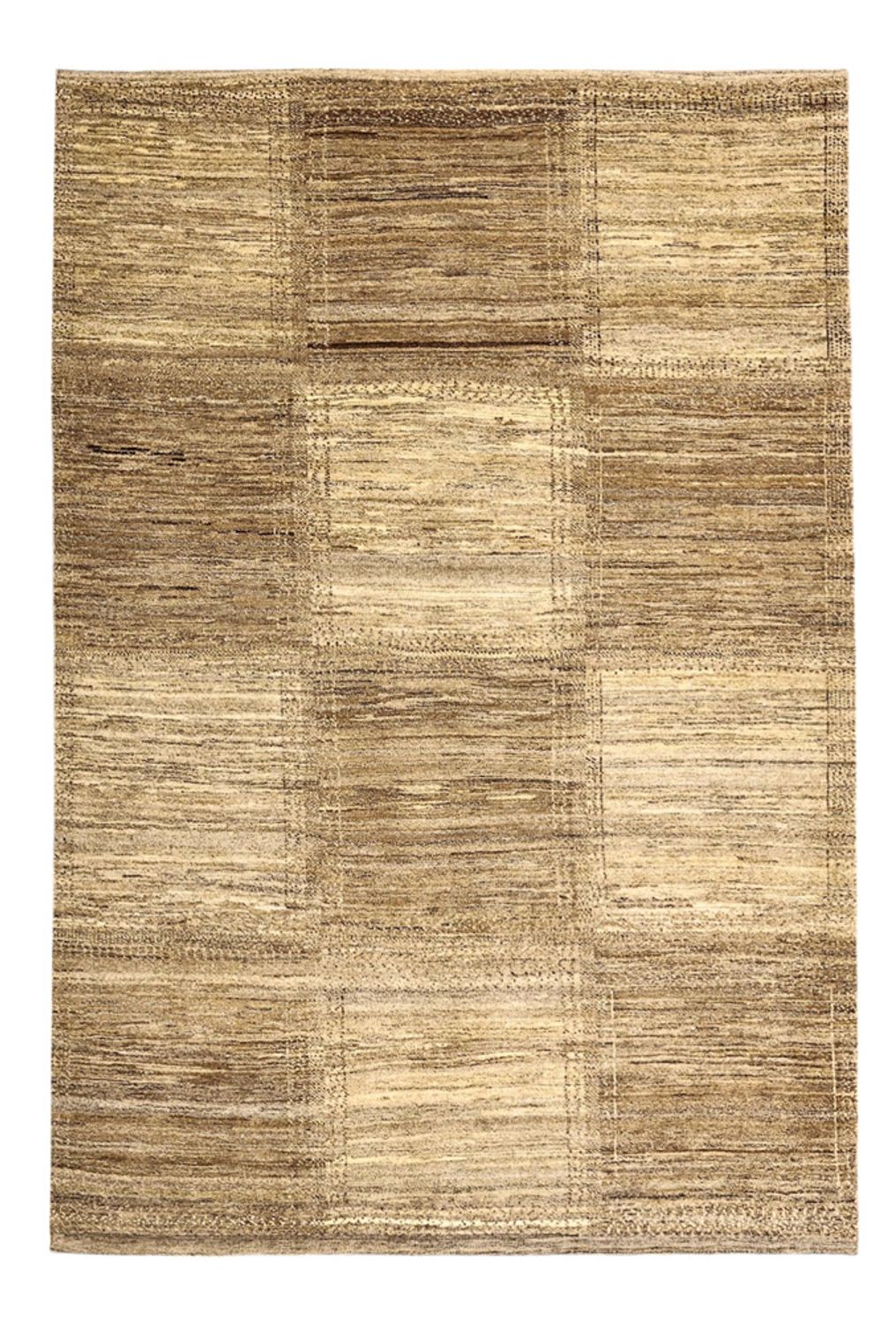 Gabbeh Teppich - Loribaft Perser - 238 x 175 cm - dunkelbeige