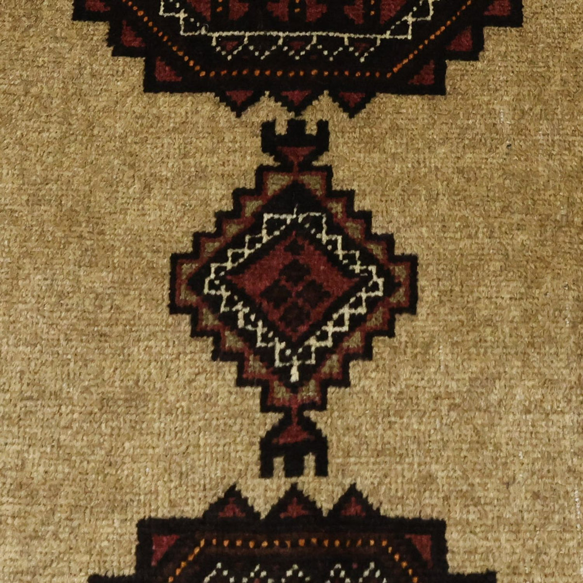 Belutsch Teppich - 189 x 105 cm - beige