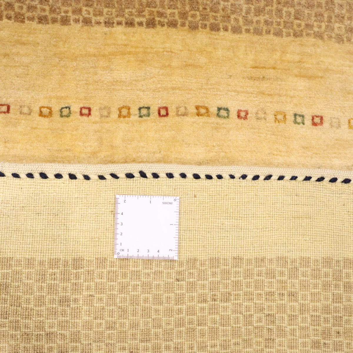 Gabbeh Teppich - Kaschkuli Perser - 182 x 126 cm - beige