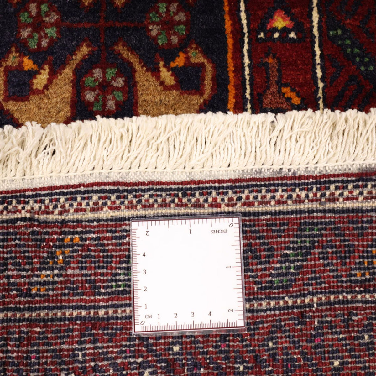 Belutsch Teppich - 210 x 115 cm - dunkelrot