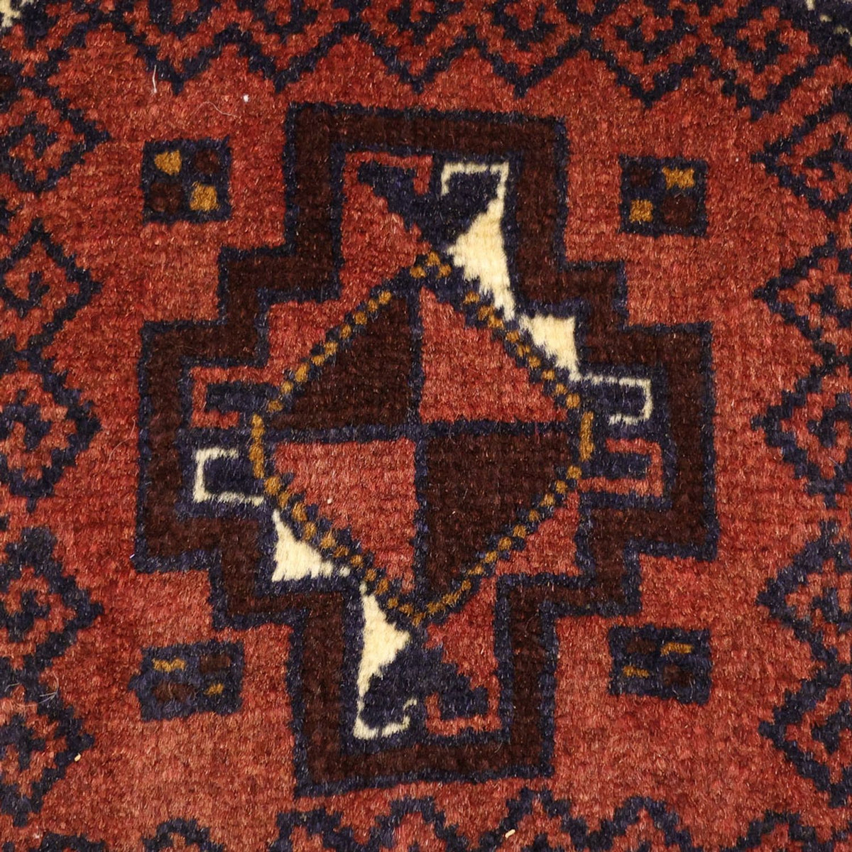 Läufer Belutsch - 198 x 98 cm - dunkelrot