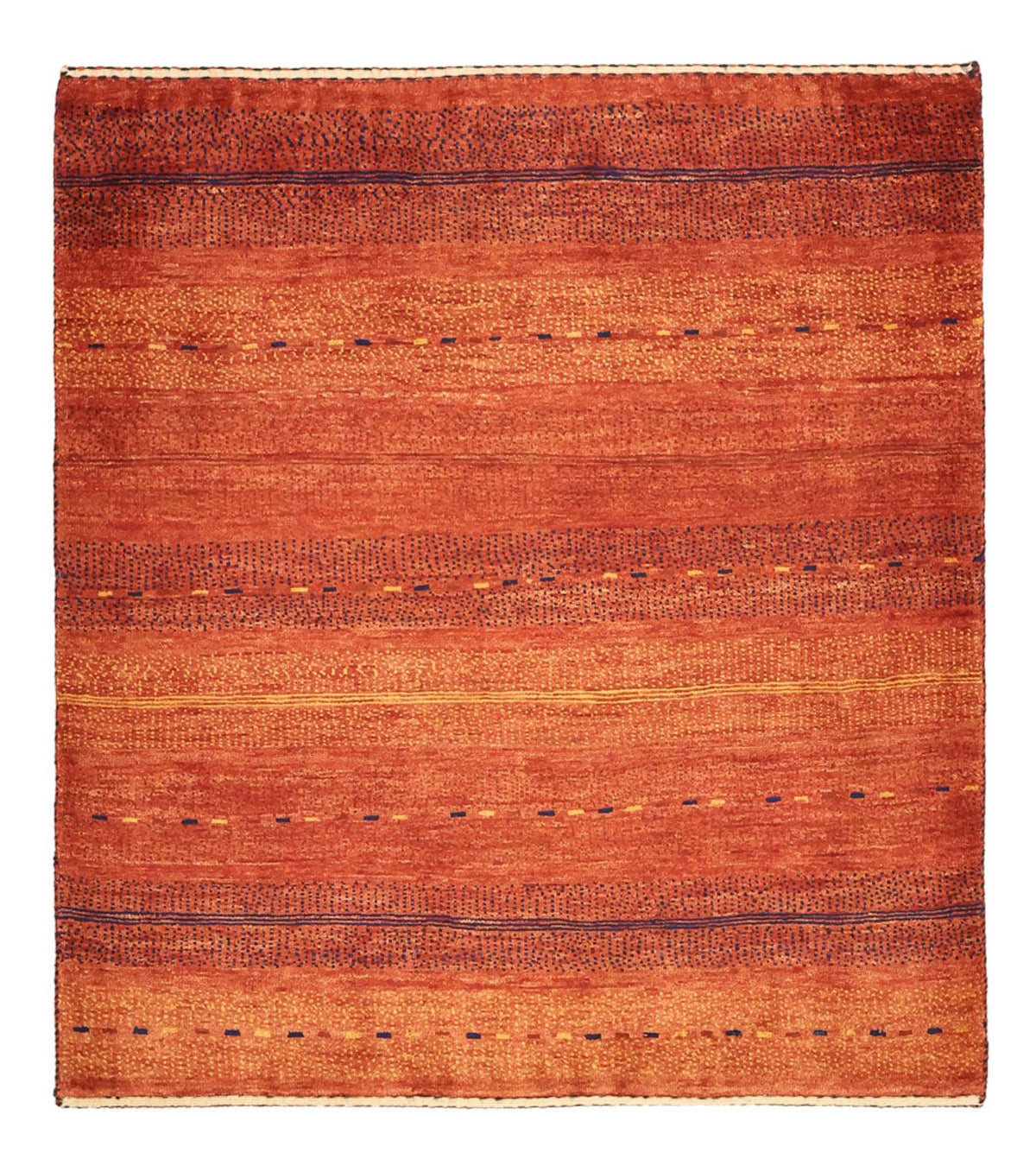 Gabbeh Teppich - Kaschkuli Perser - 106 x 96 cm - mehrfarbig