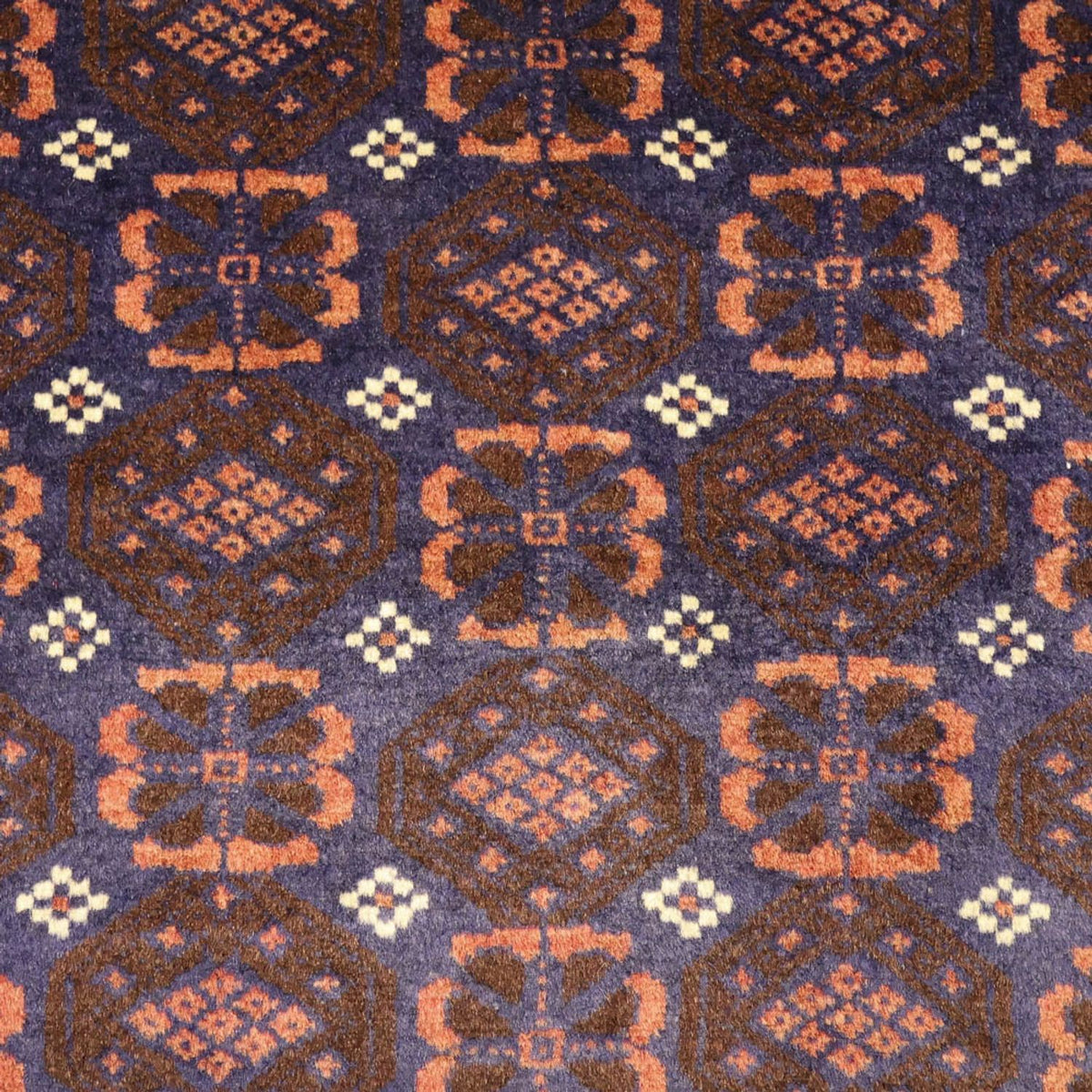 Läufer Belutsch - 185 x 100 cm - dunkelblau