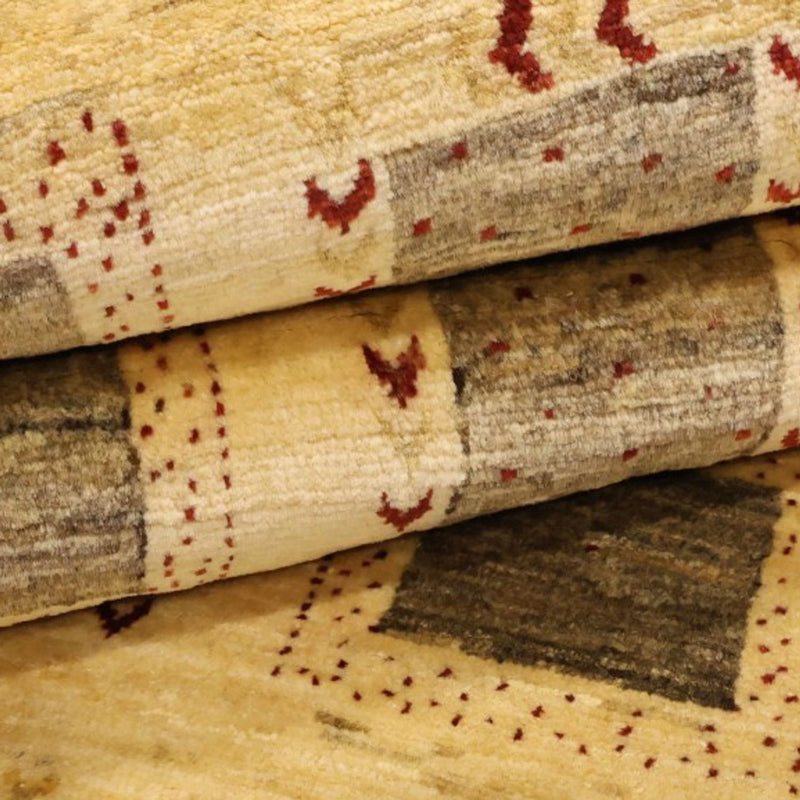 Gabbeh Teppich - Kaschkuli Perser - 190 x 116 cm - beige