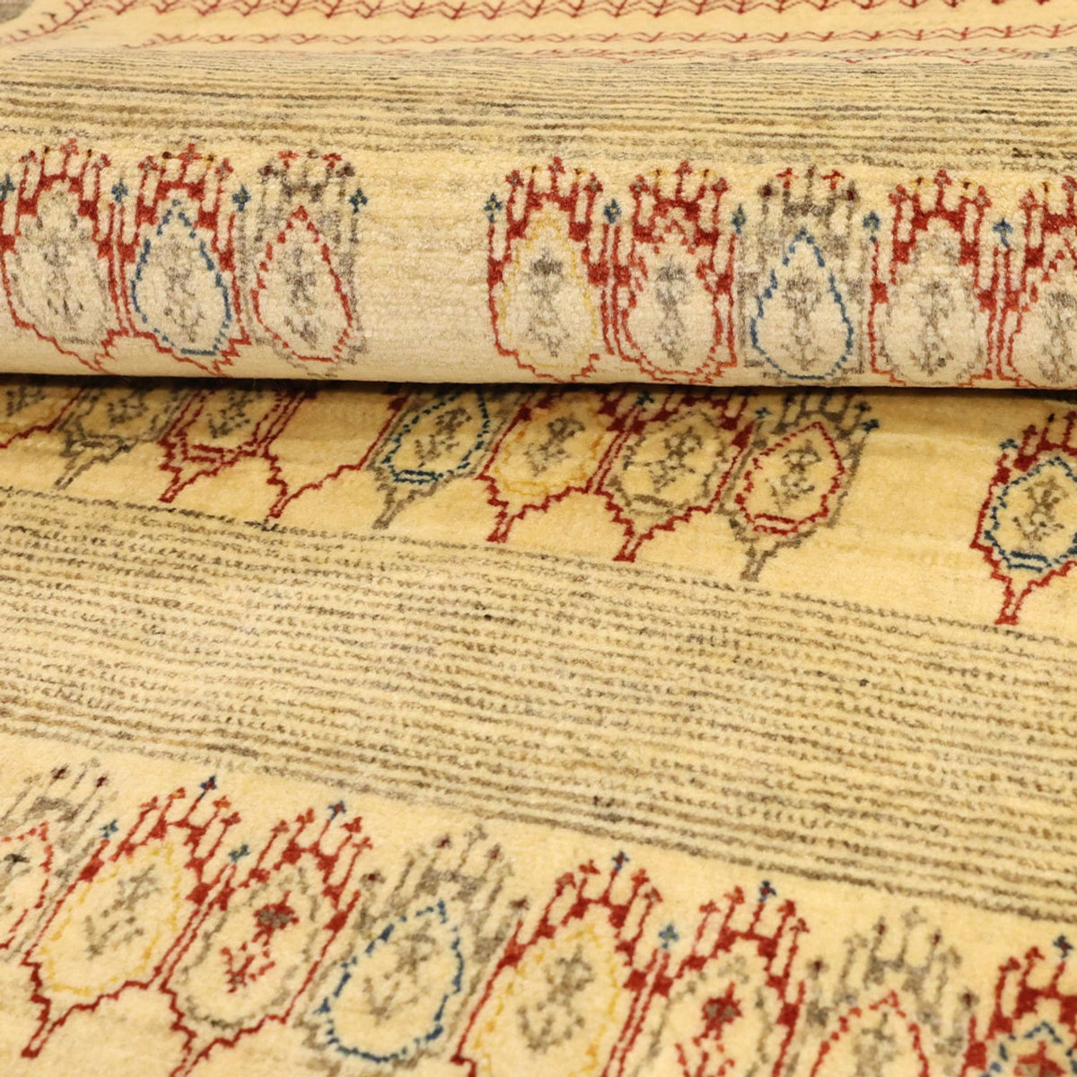 Gabbeh Teppich - Kaschkuli Perser - 125 x 87 cm - beige