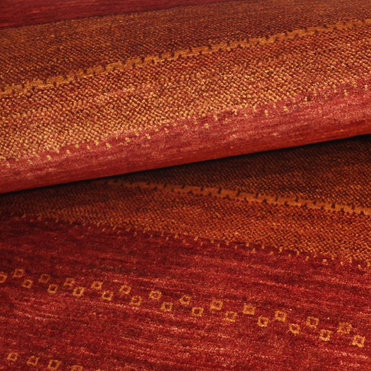 Gabbeh Teppich - Kaschkuli Perser - 117 x 99 cm - mehrfarbig