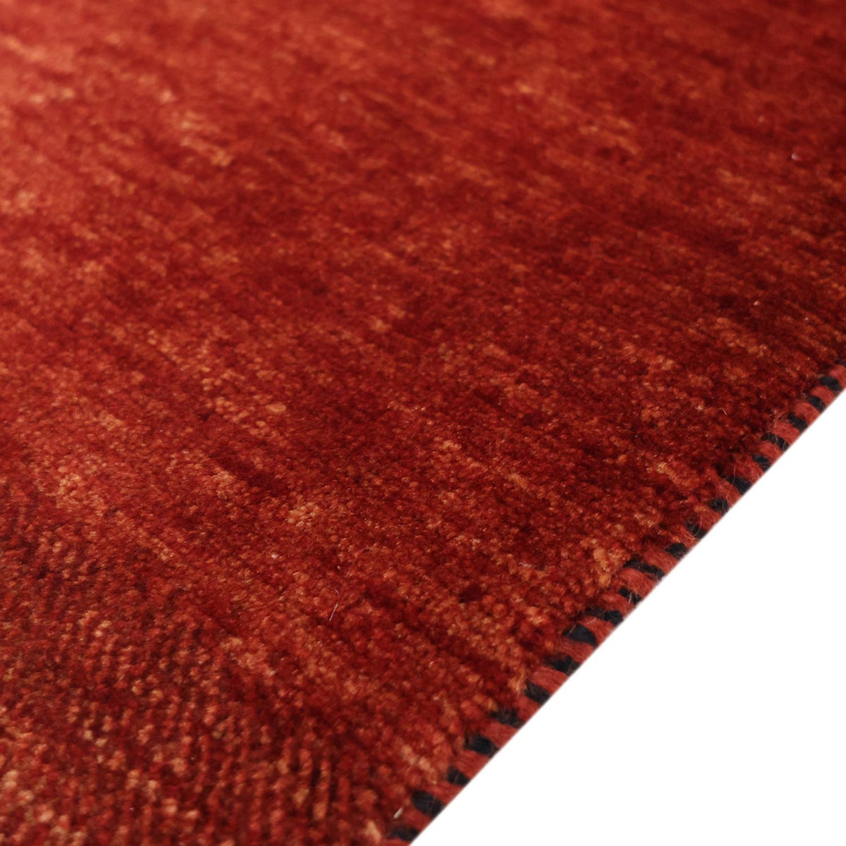 Gabbeh Teppich - Kaschkuli Perser - 97 x 74 cm - dunkelrot