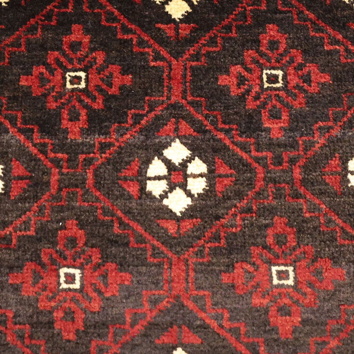 Läufer Belutsch - 199 x 102 cm - dunkelrot