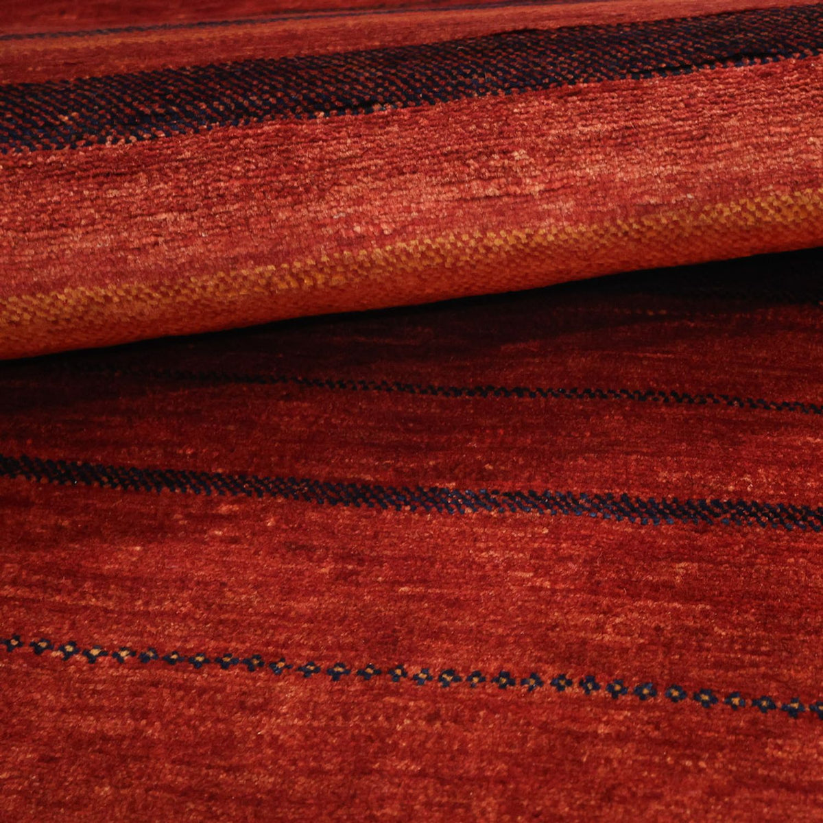 Gabbeh Teppich - Kaschkuli Perser quadratisch - 112 x 103 cm - mehrfarbig