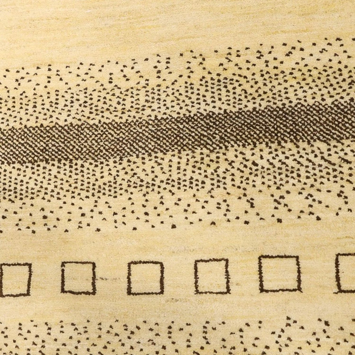 Gabbeh Teppich - Loribaft Perser - 173 x 118 cm - beige