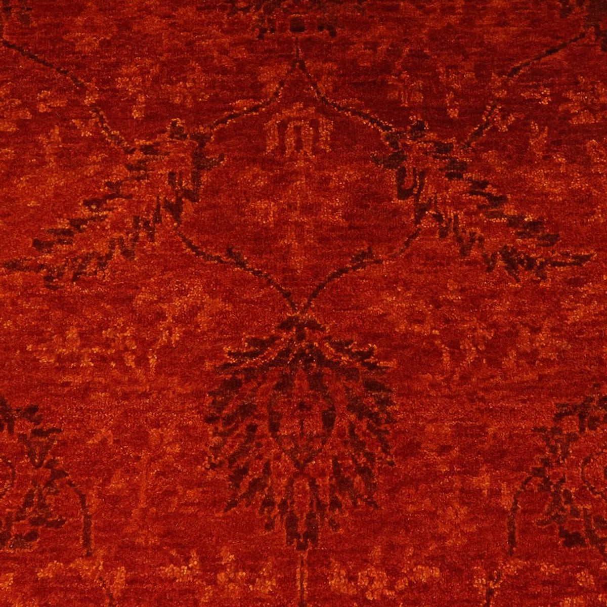 Gabbeh Teppich - Loribaft Perser - 200 x 142 cm - rot