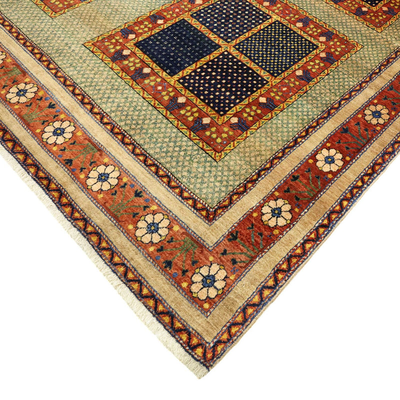 Gabbeh Teppich - Loribaft Perser - 315 x 243 cm - mehrfarbig