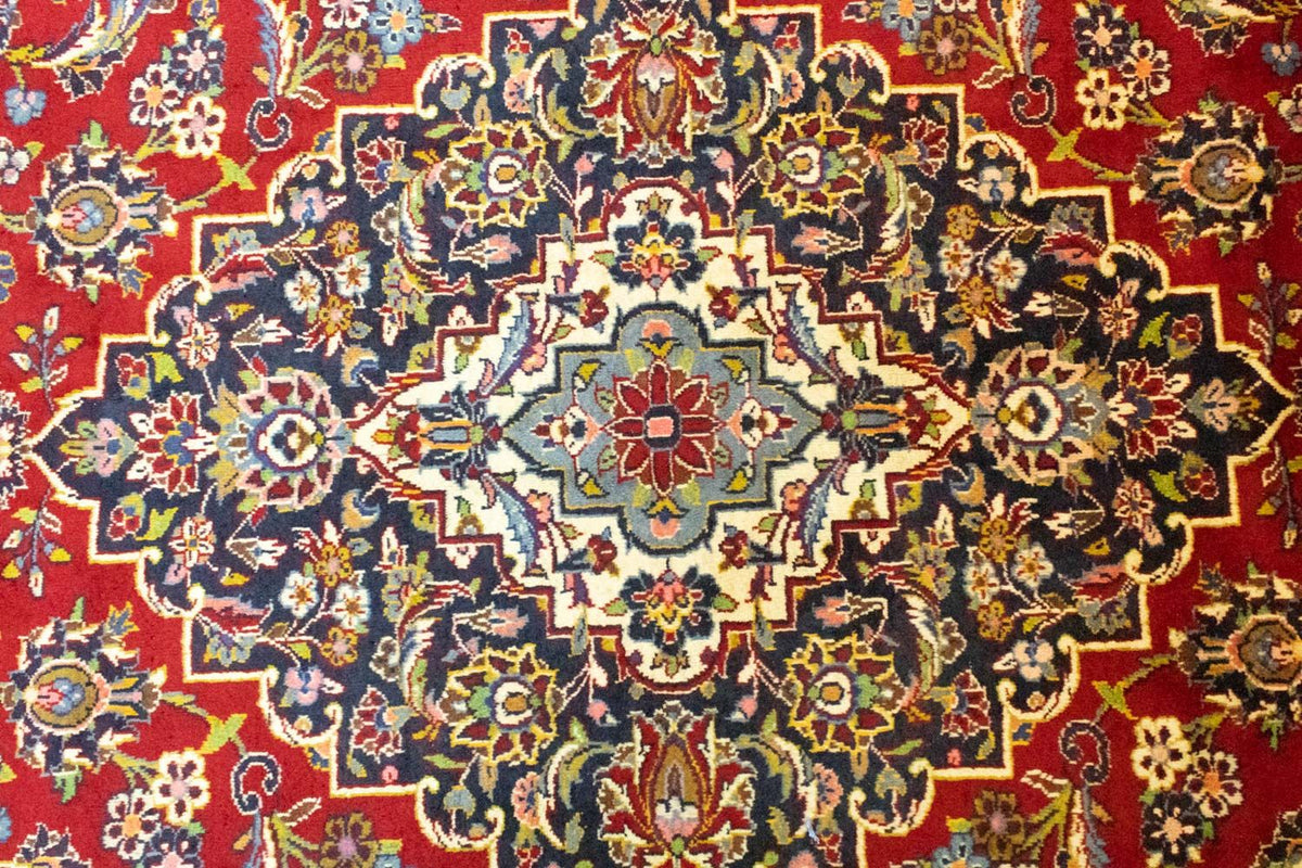 Perserteppich - Keshan 390 x 297 cm - rot