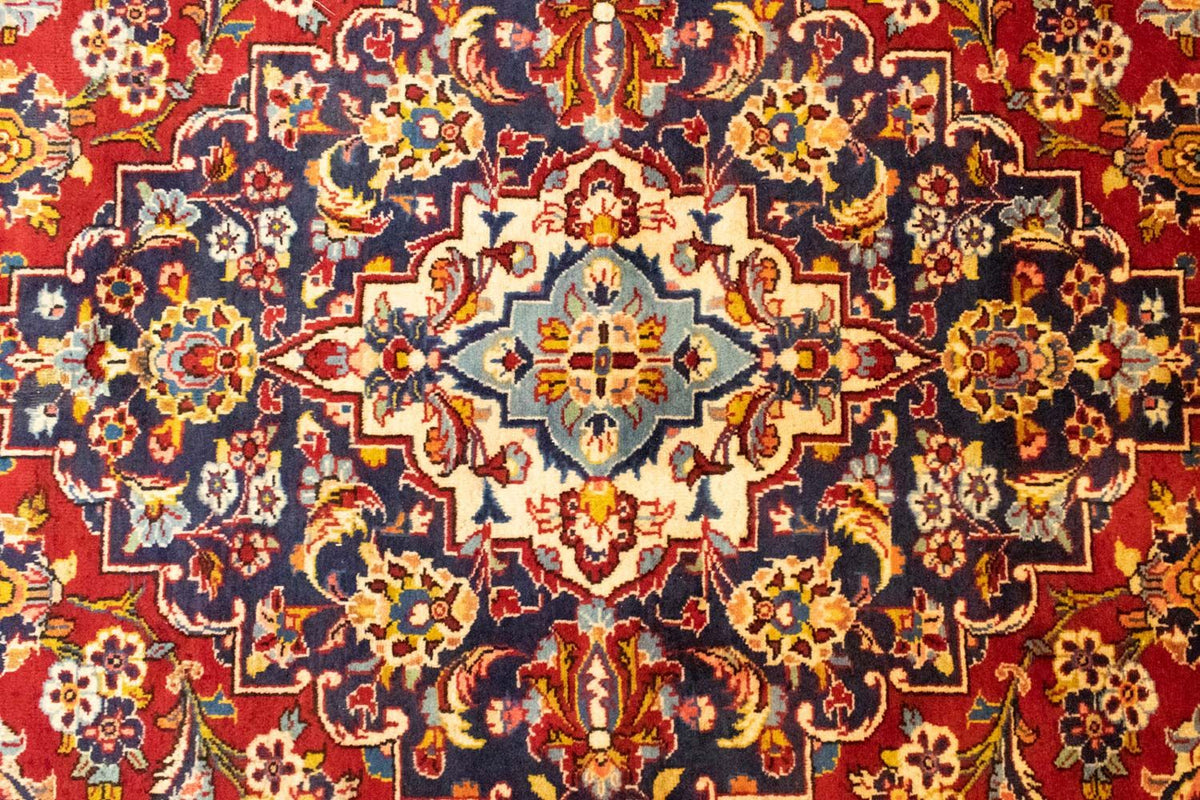 Perserteppich - Keshan 402 x 297 cm - rot