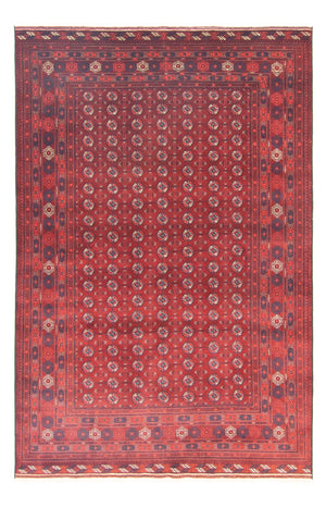 Afghan Teppich - Buchara 297 x 198 cm - dunkelbraun