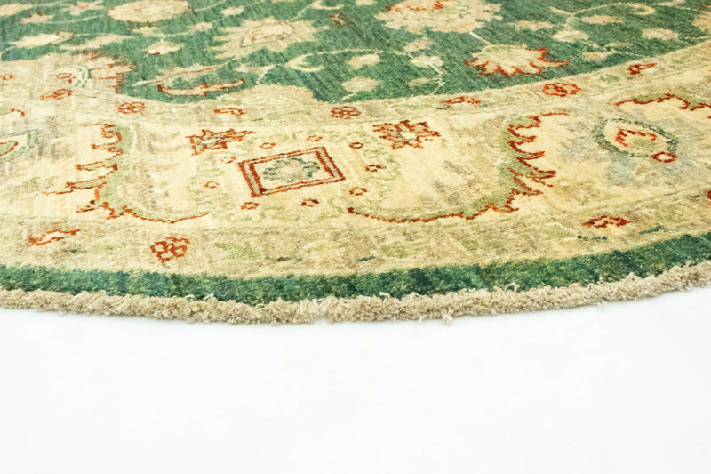 Ziegler Teppich 160 x 160 cm - grün