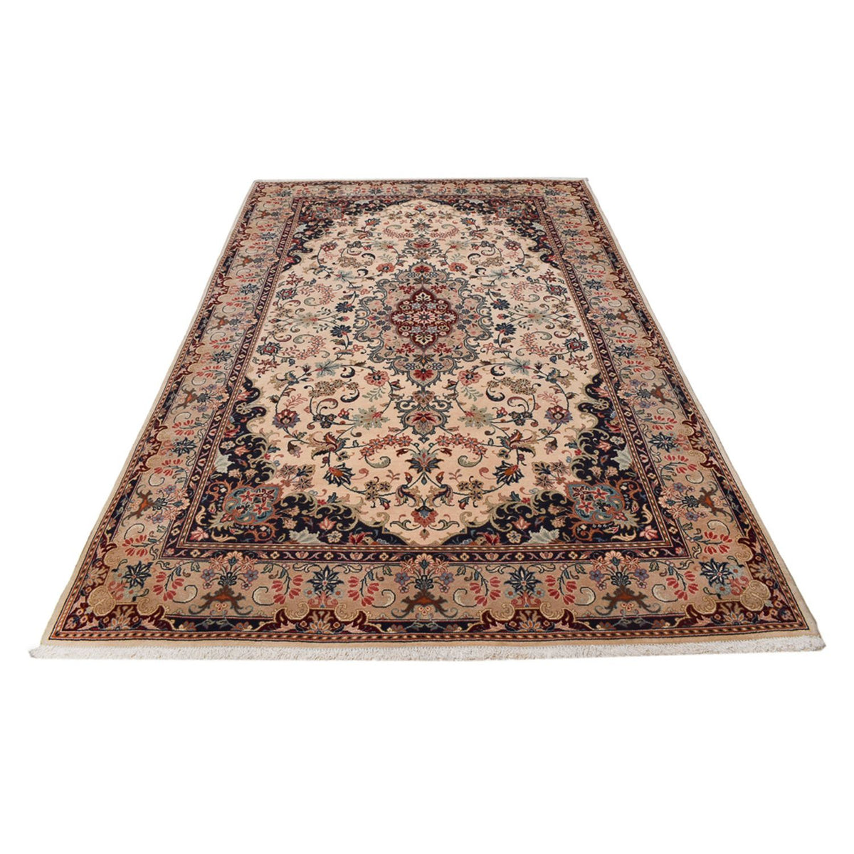 Perserteppich - Keshan - 302 x 197 cm - beige