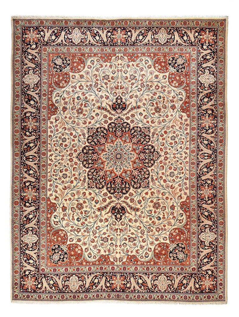 Perserteppich - Keshan - 403 x 299 cm - beige