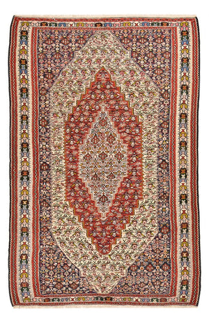 Kelim Teppich - Oriental - 232 x 157 cm - braun