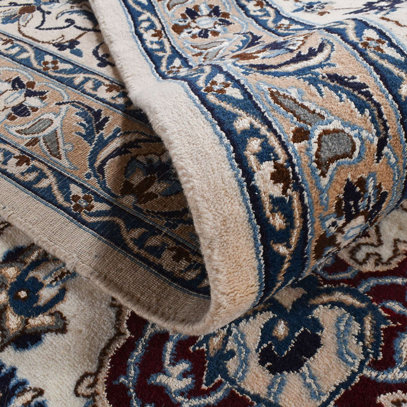 Perserteppich - Nain - Royal - 626 x 390 cm - grau