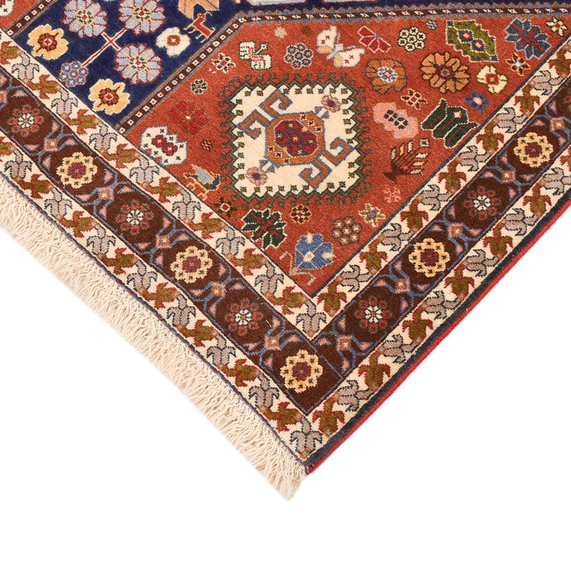 Gabbeh Teppich - Kaschkuli Perser - 148 x 103 cm - mehrfarbig