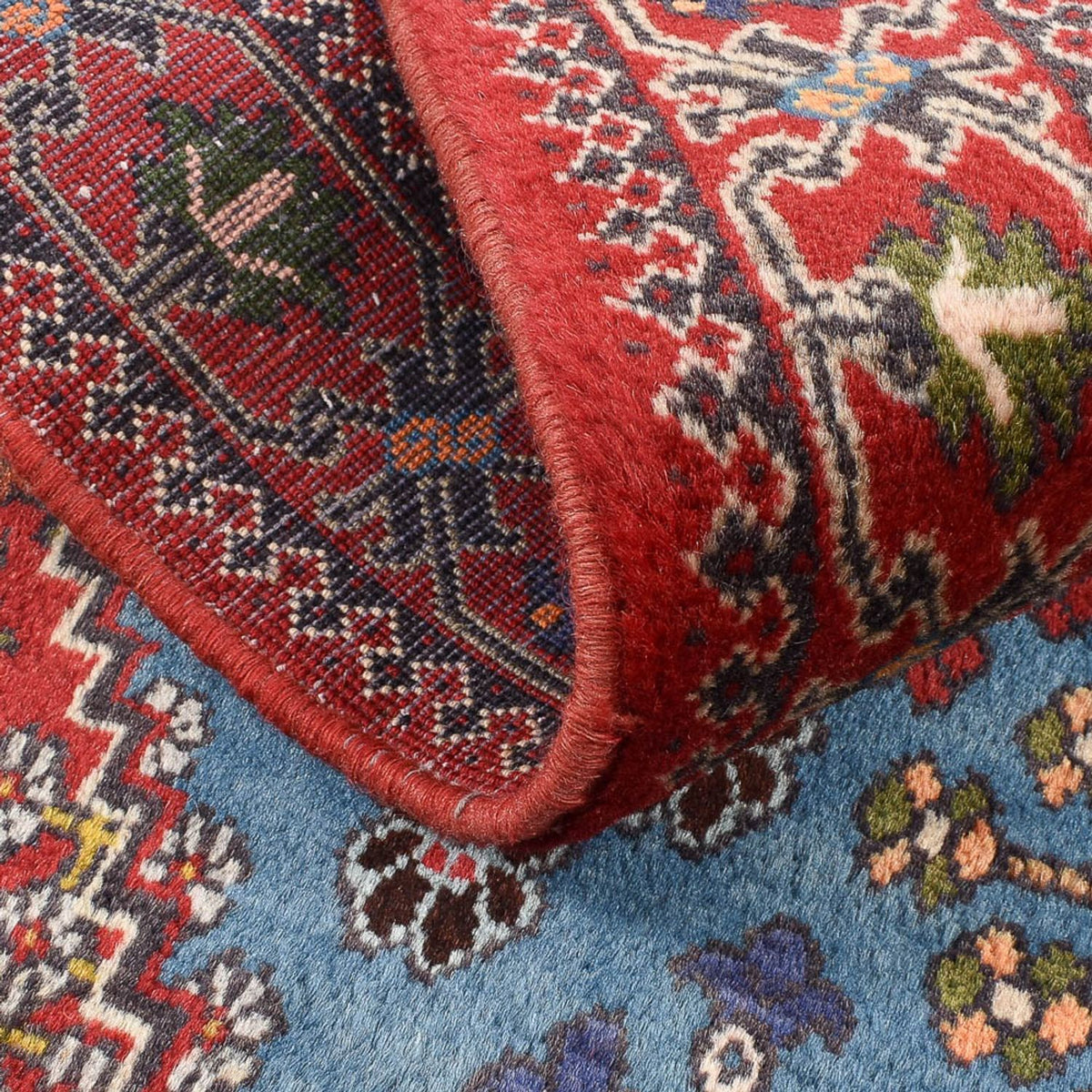 Perserteppich - Nomadic - 154 x 113 cm - mehrfarbig