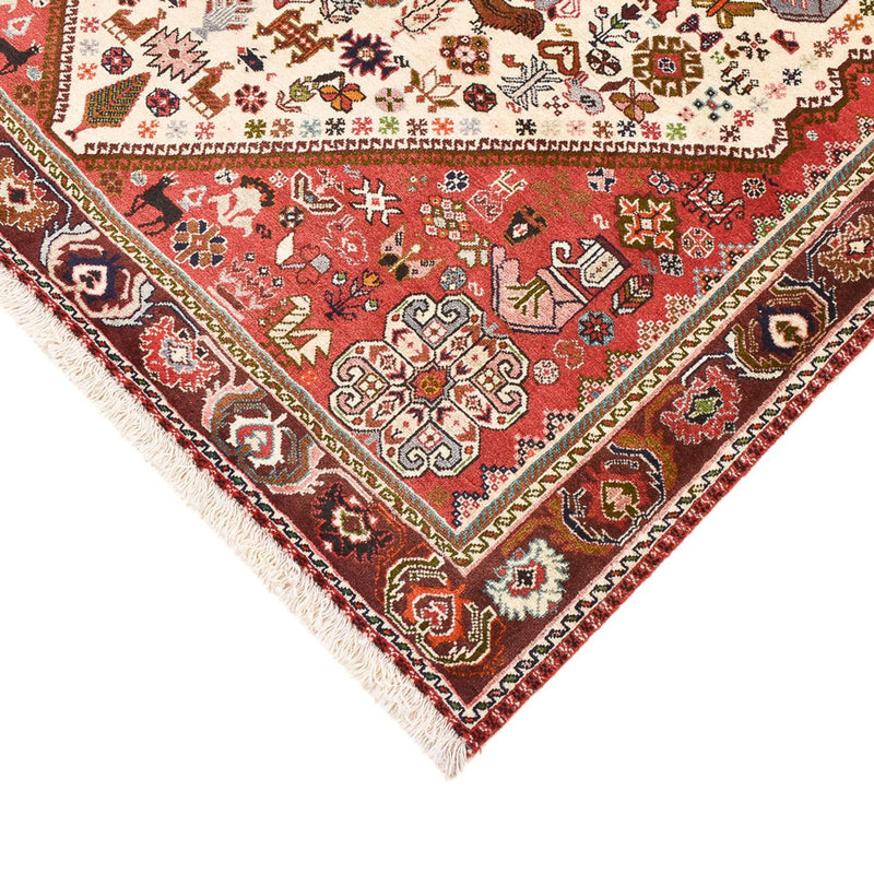 Gabbeh Teppich - Kaschkuli Perser - 200 x 150 cm - creme