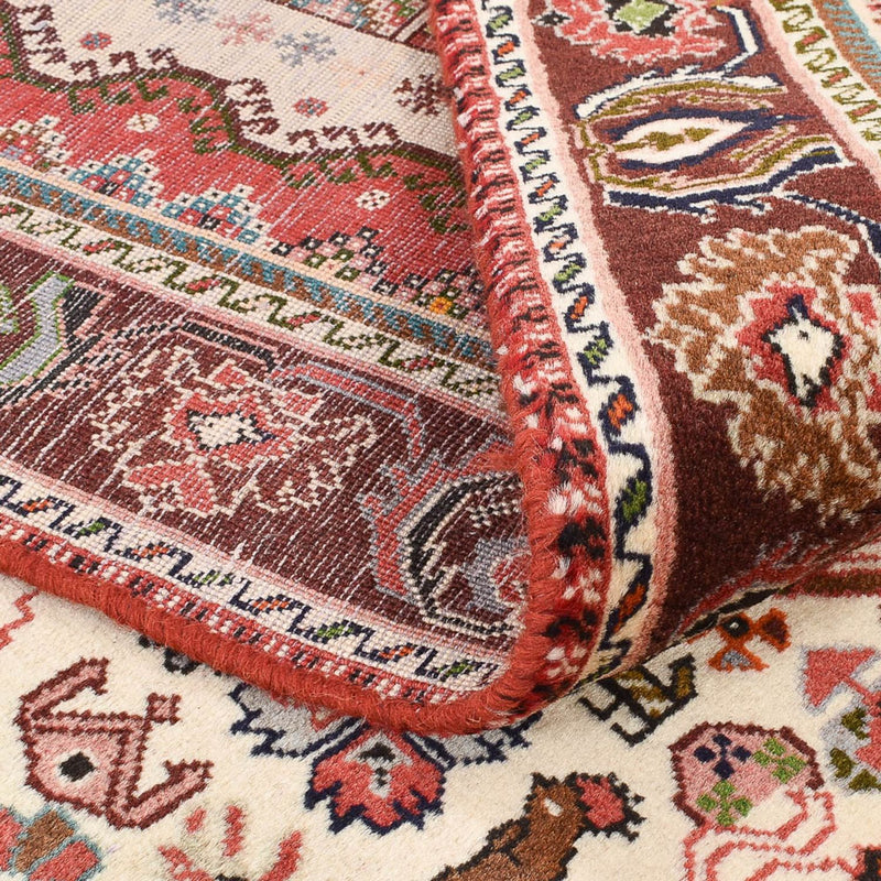 Gabbeh Teppich - Kaschkuli Perser - 200 x 150 cm - creme