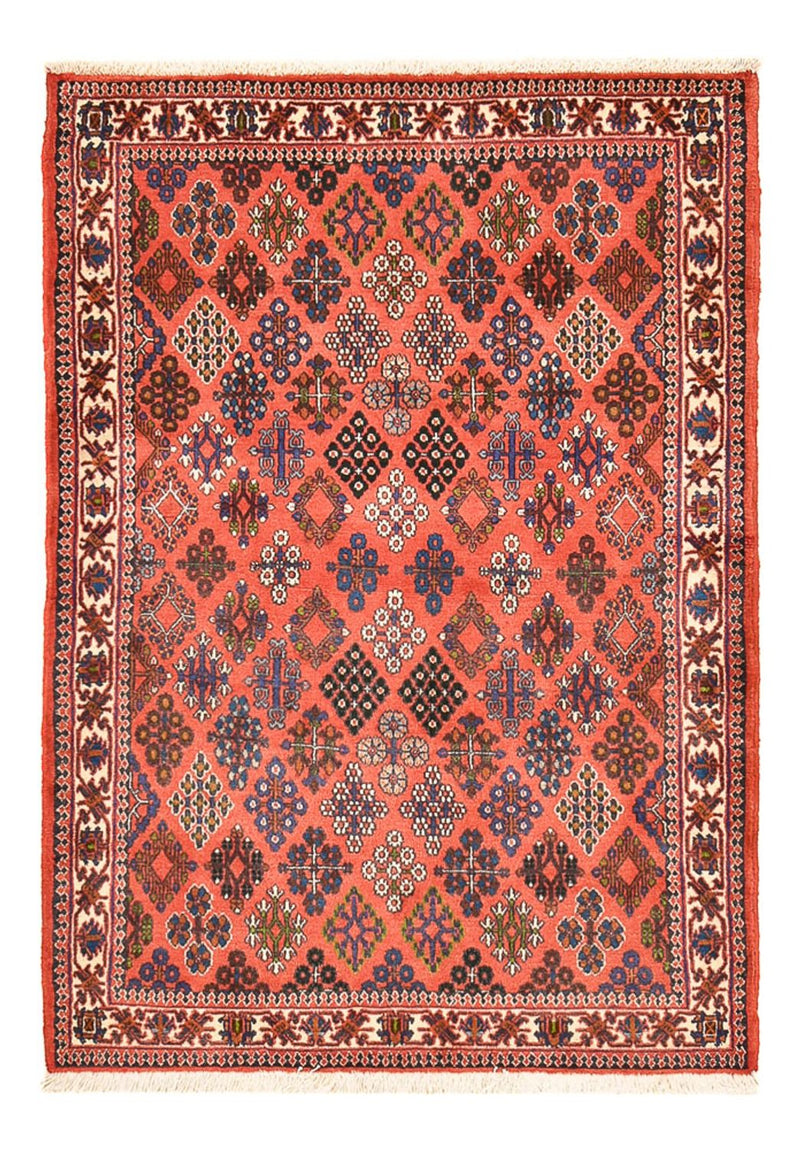 Gabbeh Teppich - Kaschkuli Perser - 155 x 114 cm - hellrot