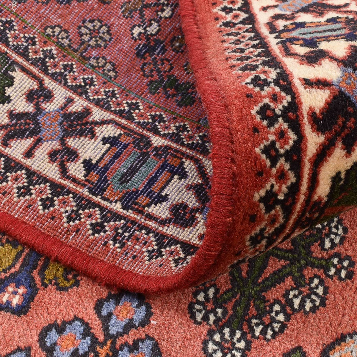 Perserteppich - Nomadic - 165 x 116 cm - hellrot