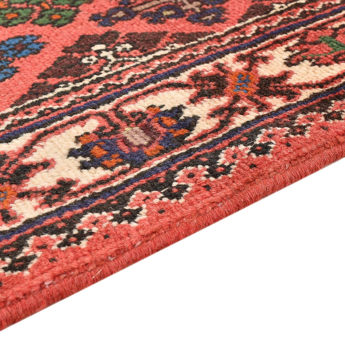 Perserteppich - Nomadic - 161 x 110 cm - hellrot